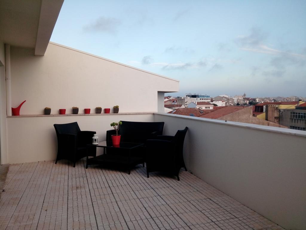 Ferienwohnung Harbour Views Penthouse Póvoa de Varzim Exterior foto